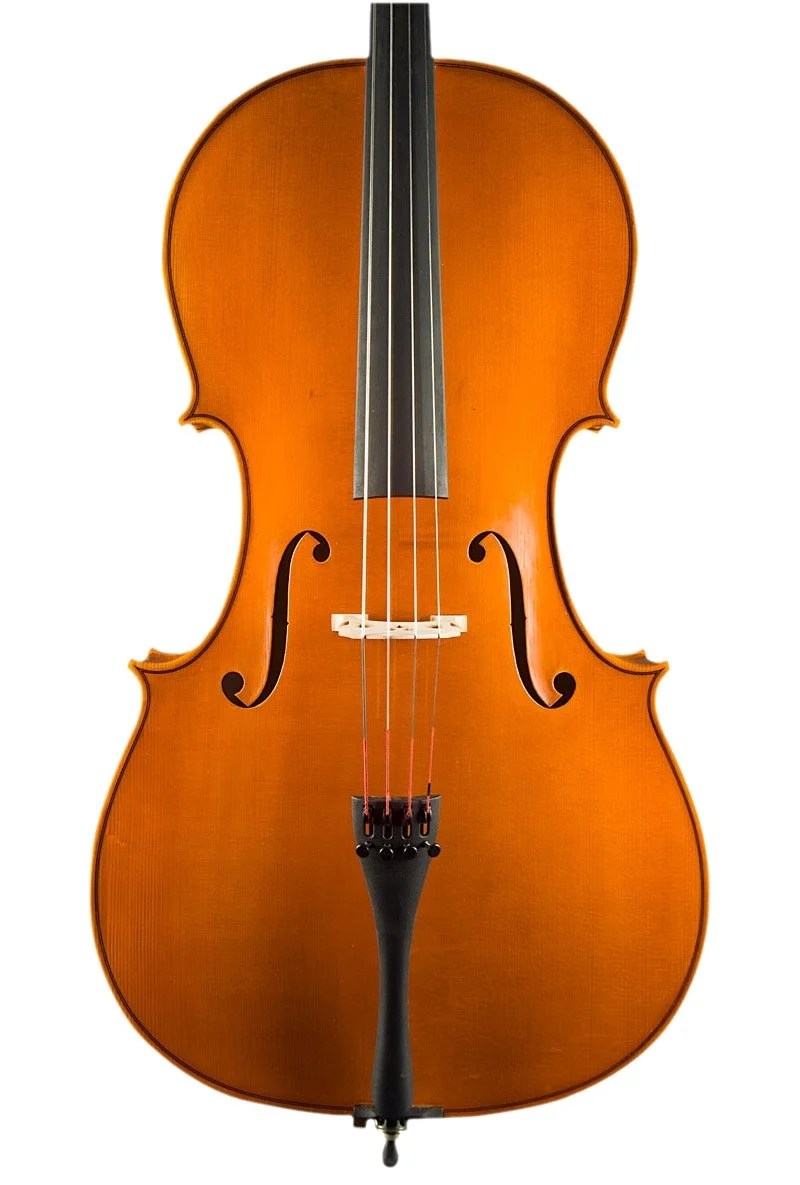 Handmade cello by Gregorio Martini, Opus 03 — front