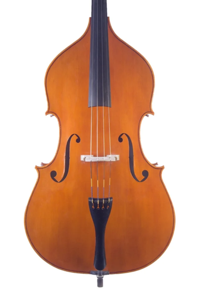 Handmade double bass by Gregorio Martini, Opus 02 — front